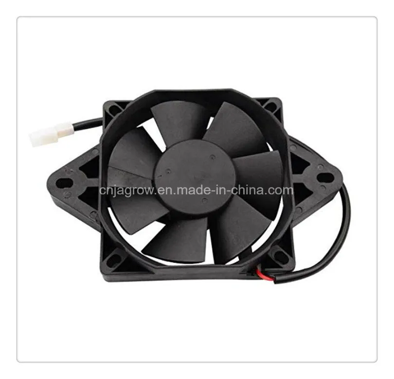 12V DC Square Radiator Cooling Fan for Motorcycles