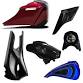 What are the hot parts of a motorcycle?