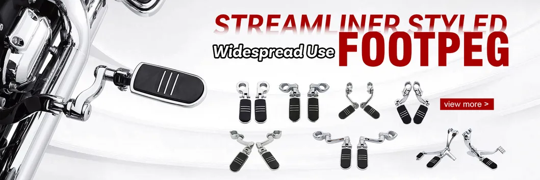 4′′ Megaphone Slip on Dual Exhaust Pipe for Harley Road Street Glide 1995-2016