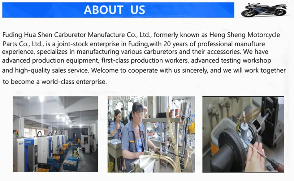 China Supplier Supra Fit New Motorcycle Engine System for OEM Quality Engine Part Carburador