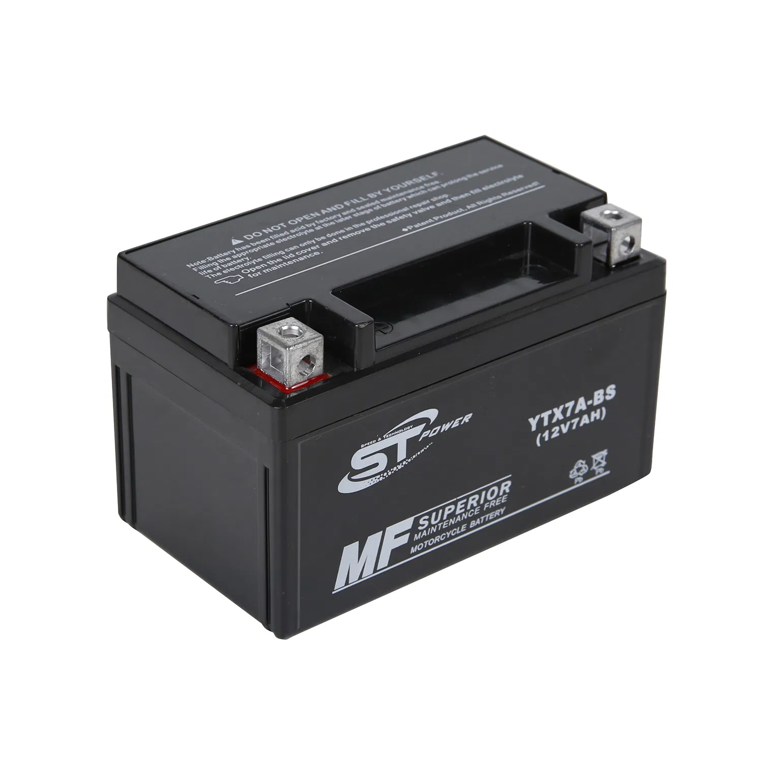 Compact Designed No Water Refilling Mf Factory Activated Gel Battery 12n3l-BS 12V 3ah Motorcycle Battery