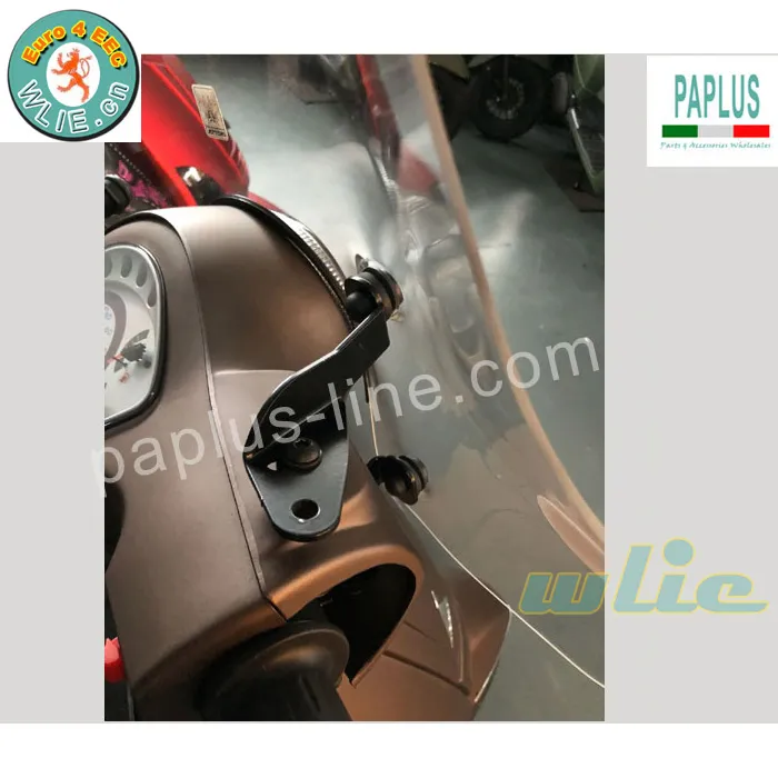 High Quality Motorcycle Parts Motorcycle Accessories Windscreen Windshield A200 (Maple, New)