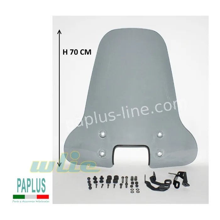 High Quality Motorcycle Parts Motorcycle Accessories Windscreen Windshield A200 (Maple, New)