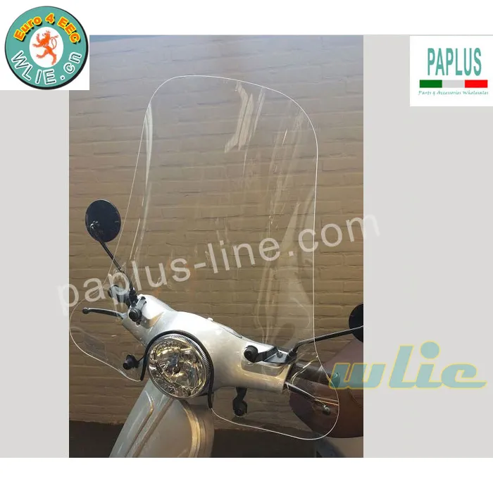 High Quality Motorcycle Parts Motorcycle Accessories Windscreen Windshield A200 (Maple, New)