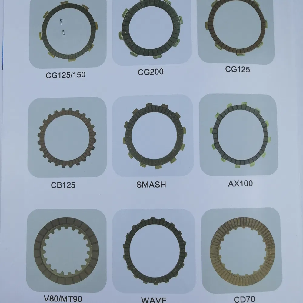 Motorcycle Clutch Disc Plate Spare Parts for Cy80