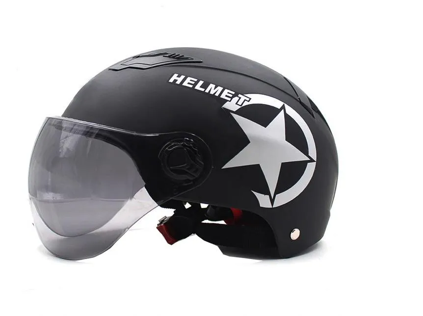 Motorcycle Helmet Bulletproof Motorcycle Helmet Scooter Bike Safety Hard Helmet