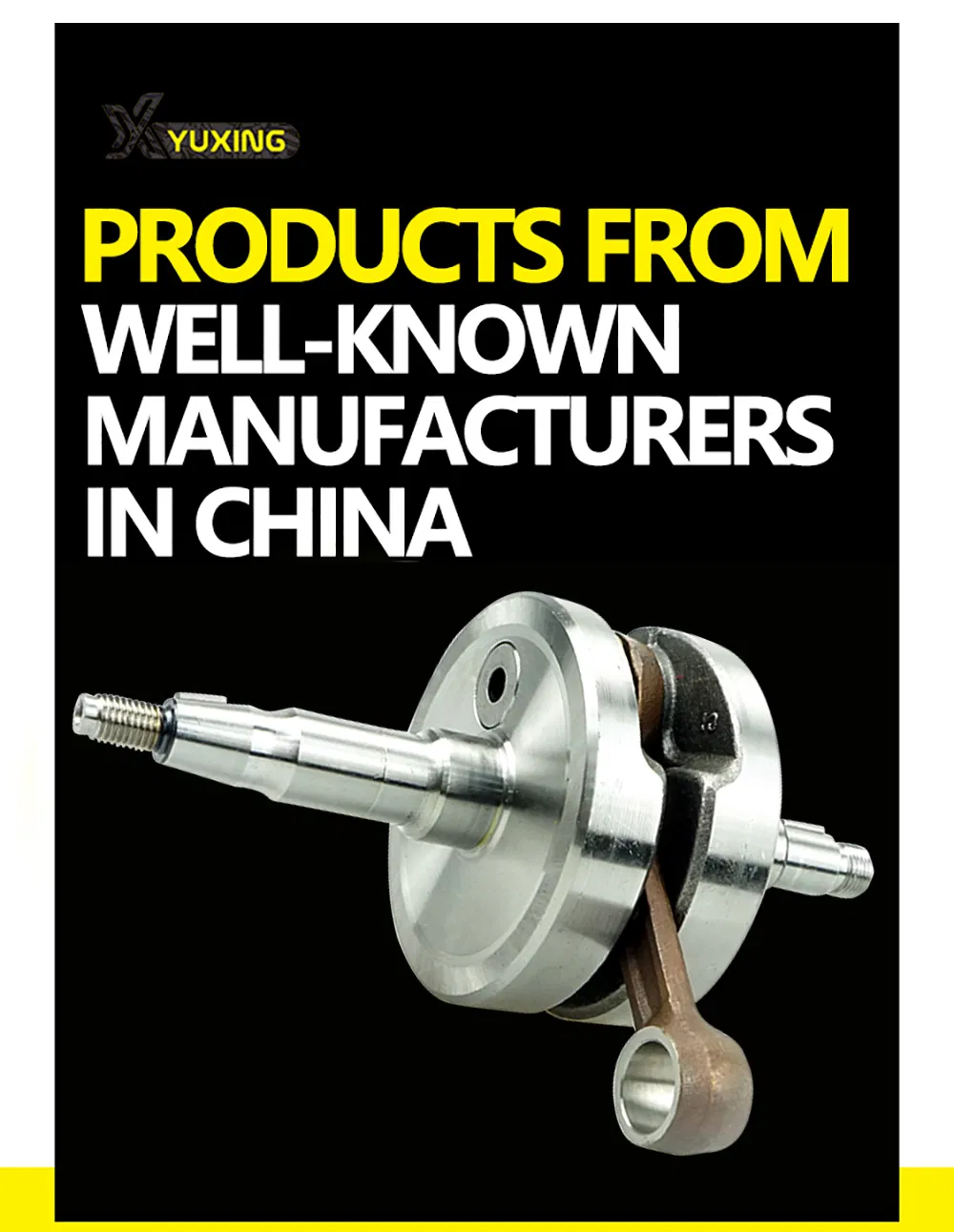 Motorcycle Part Accessories Motorcycle Engine Motor Crankshaft