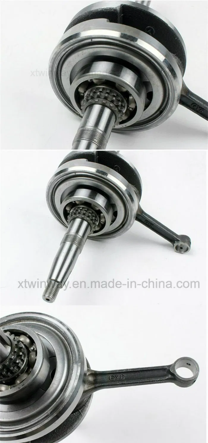 Motorcycle Part Crankshaft for Gy6 125