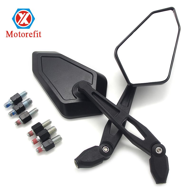 Motorcycle Rear View Handle Bar End Side Rearview Mirrors for YAMAHA Mt09 Fz09 Mt-03 Mt07 Fz07 Fz10 Mt10 Fj09 Xj6