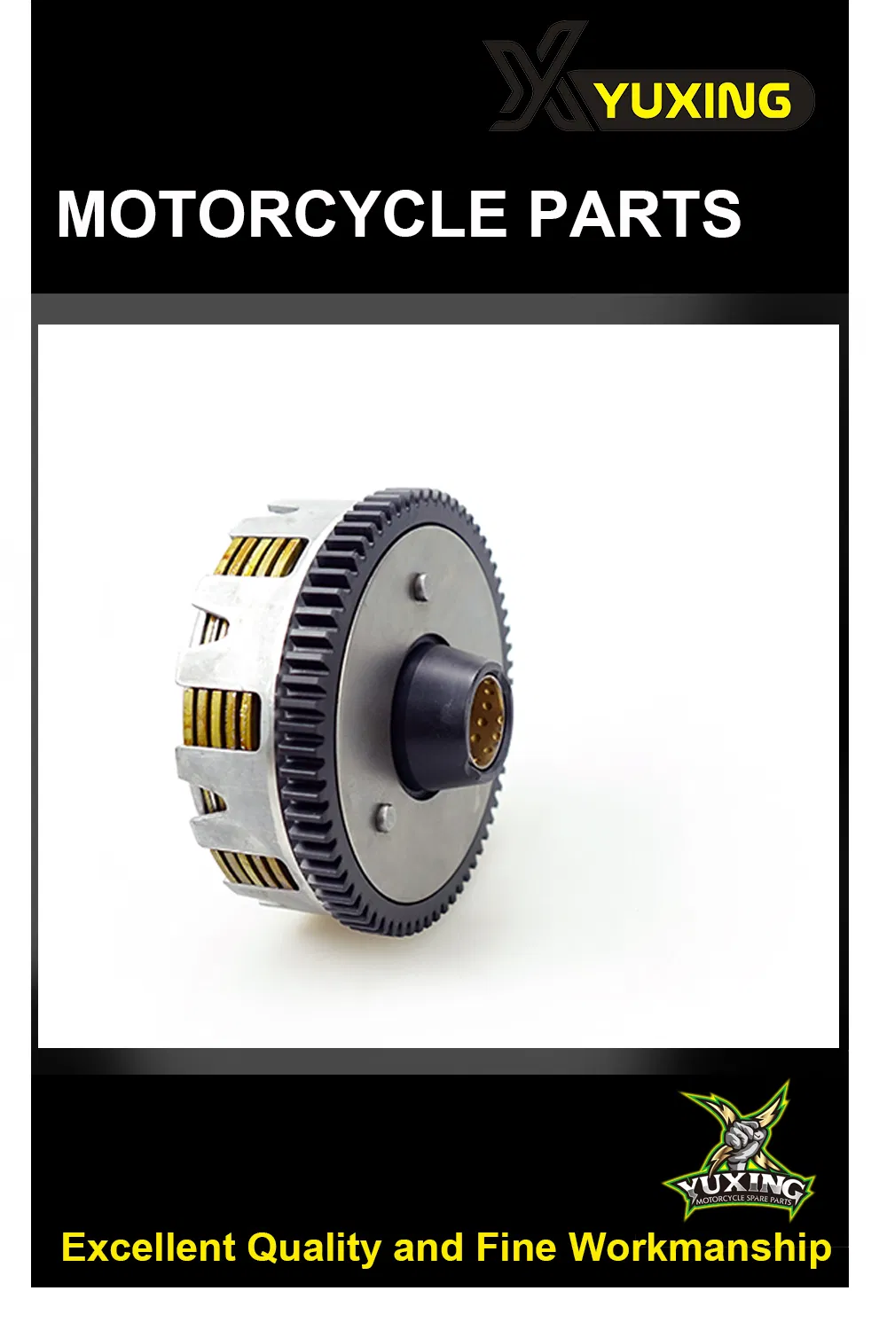 Motorcycle Spare Part High Quality Starter Clutch Complete for Jy110