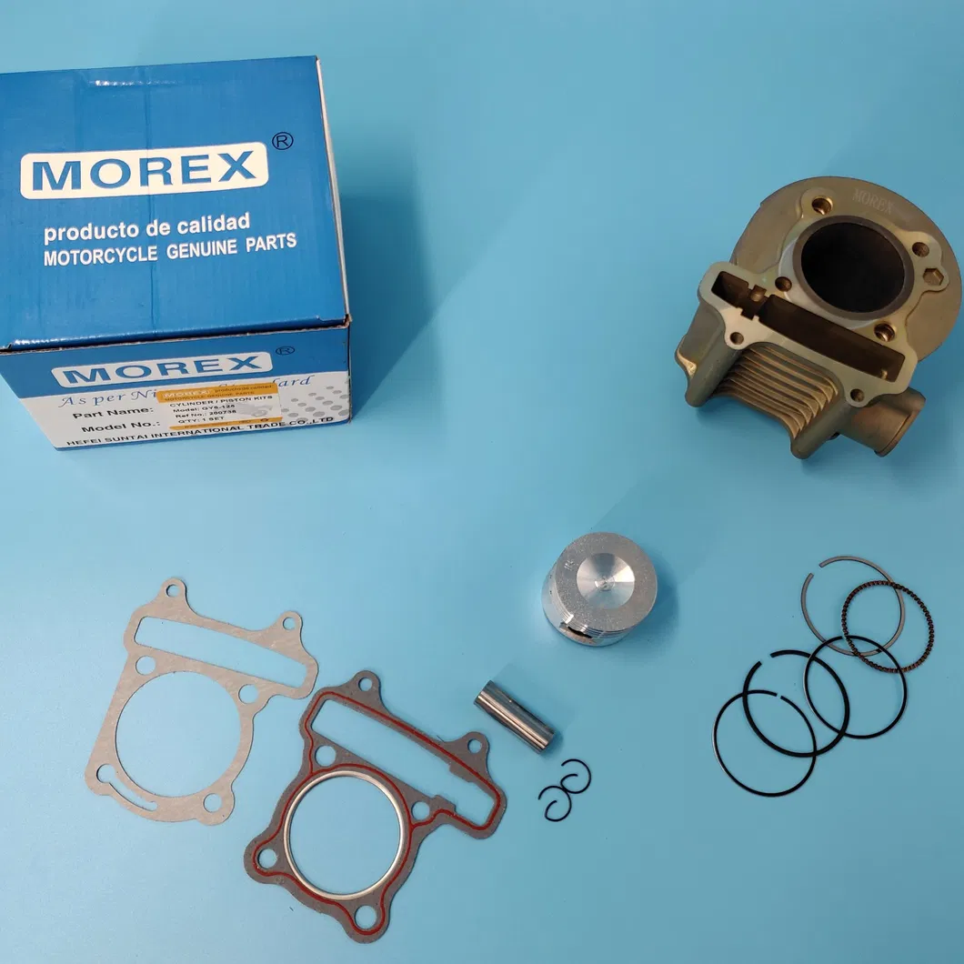 Motorcycle Spare Parts Accessories Morex Genuine Kits Piston & Block Cylinder for Engine Cy80 Original Honda Suzuki YAMAHA Bajaj