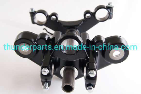 Motorcycle Top Bridge Steering Stem/Platina Superior Mensula Inferior Barras Dirreccion, Telescopica Mesa Direccion Completo Baja Pulsar 200ns, CB125, Cbf125