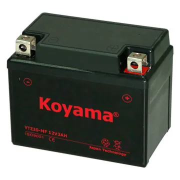 New Arrival Koyama 12V3.5ah Sealed Mf Motorcycle Battery Ytz3s (MF)