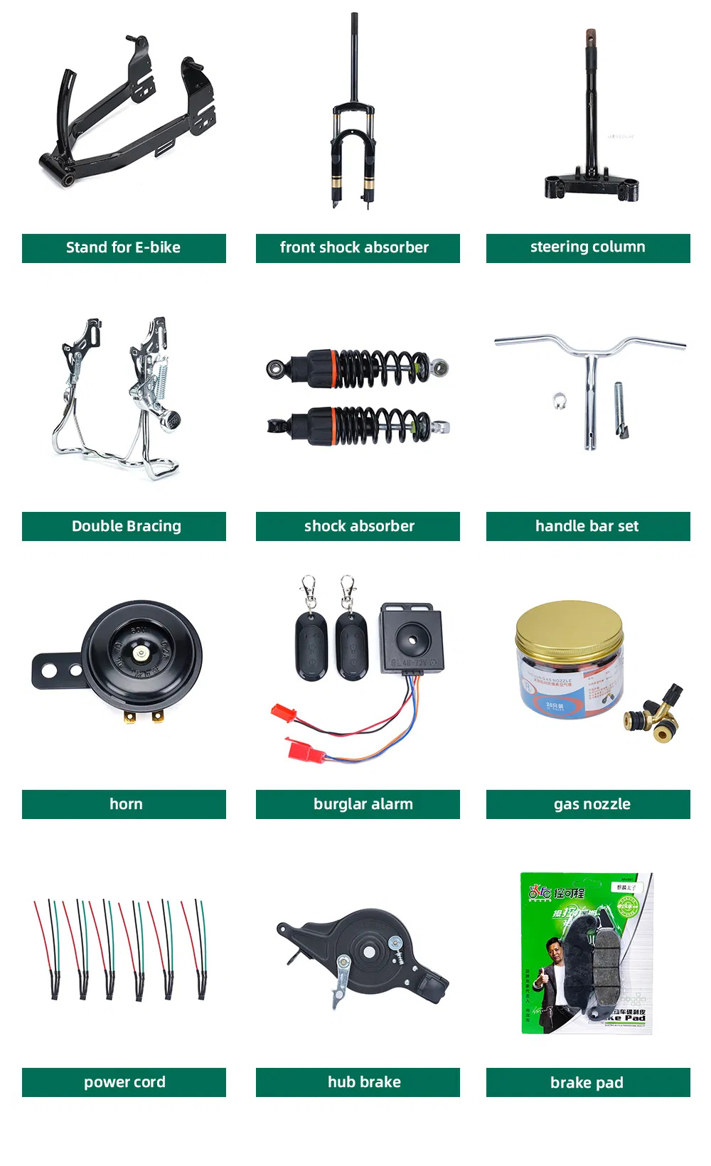Top Quality High Tech Brake Pad with High-Temperature Resistant and High-Quality Friction Materials Wholesale