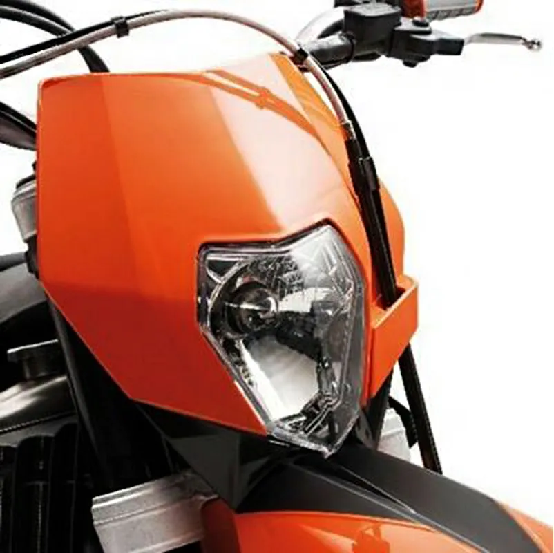 Universal 12V 35W Motorcycle Grimace Headlight Shade for Ktm Smr Exc Xc Xcf Dual Sport