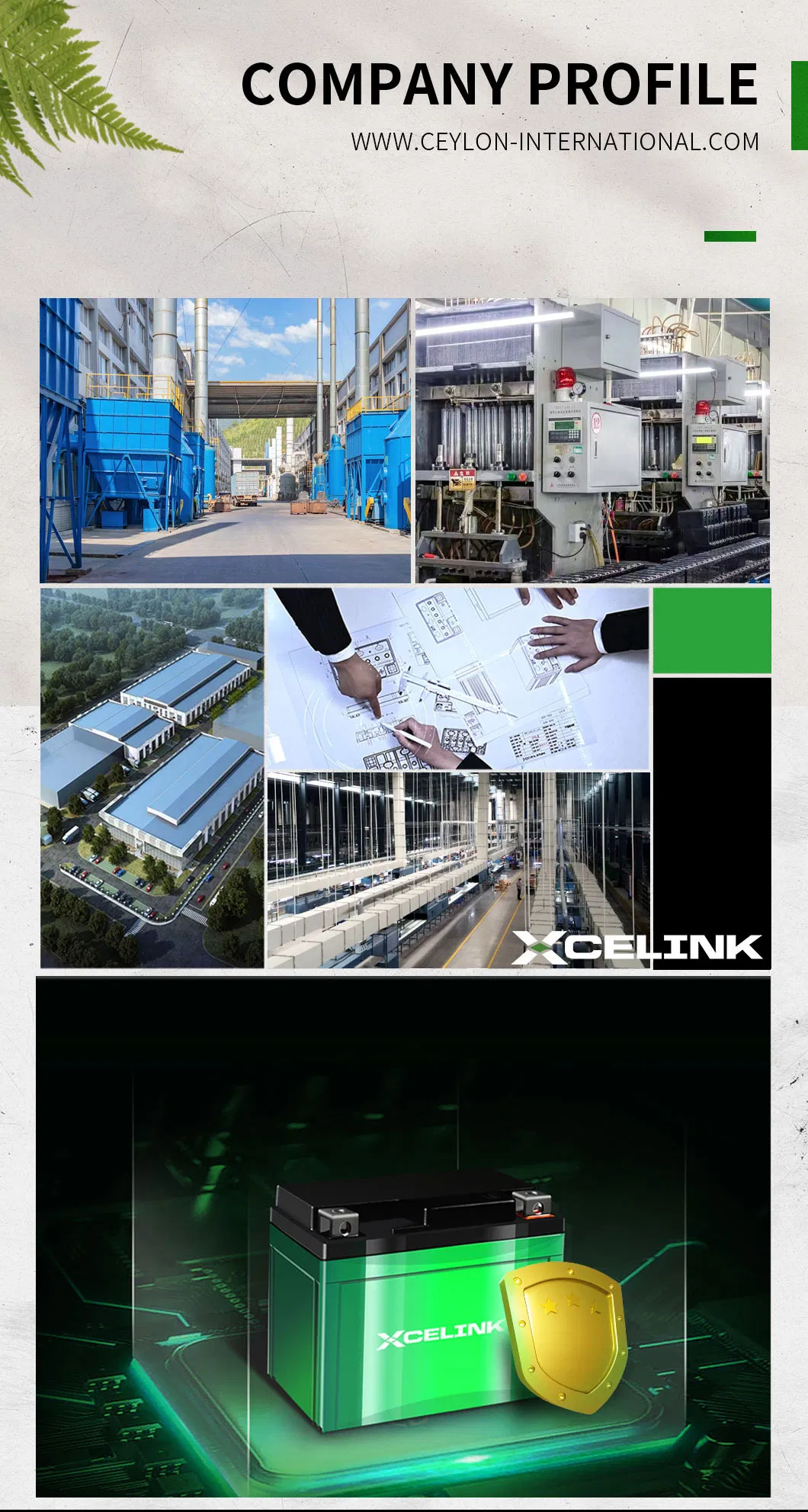 Xcelink 12V7ah China Factory Japan Technology Motorcycle Battery/ Dry Battery /12V Battery