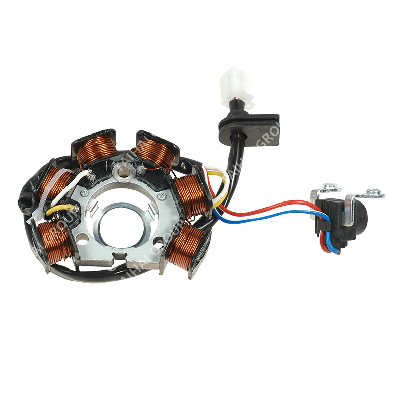 Yamamoto Motorcycle Accessories All Copper Pole Coil Motorcycle Flywheel Rotor Magneto for YAMAHA 100 (K120) -a (Original Type)