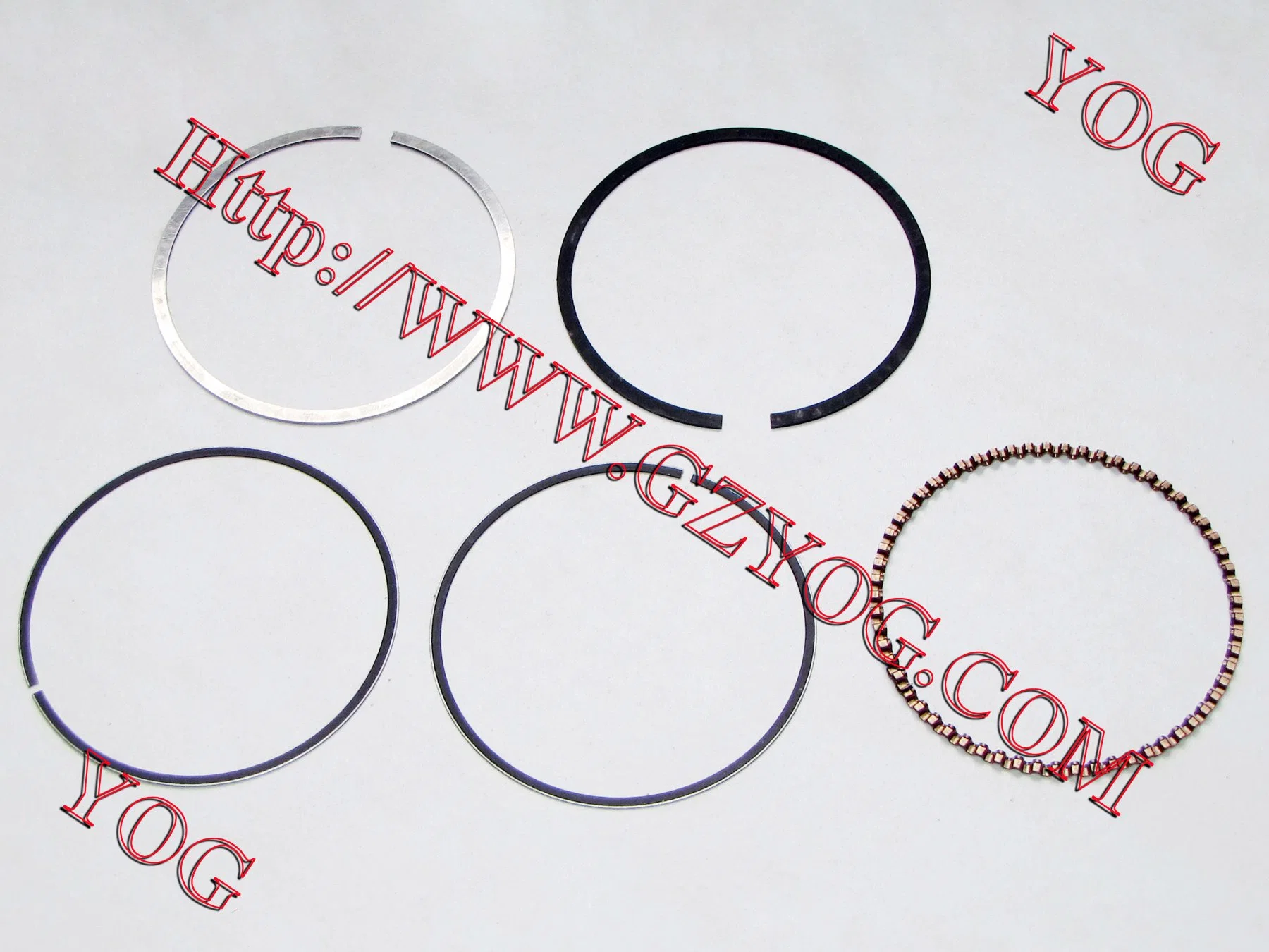 Yog Motorcycle Parts-Piston Rings for Various Band