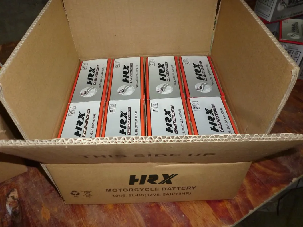 Ytx12-BS Good Quality Sealed Mf 12V 12ah Lead Acid Motorcycle Battery